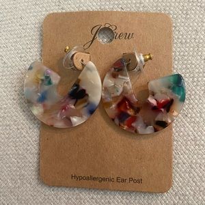 J. Crew multicolored earrings